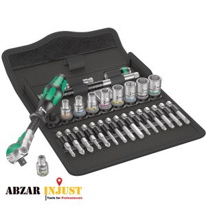 ست زایلکوپ Wera 8100SA6 با کد فنی 05004016001  دارای 28 قطعه