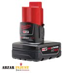 باتری میلواکی m12 با ظرفیت 4 آمپر ساعت سری xc